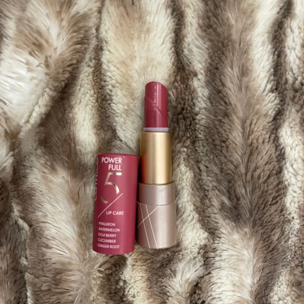 Catrice Power Full Lip Care Balm Lipstick in 030 Sweet Cherry